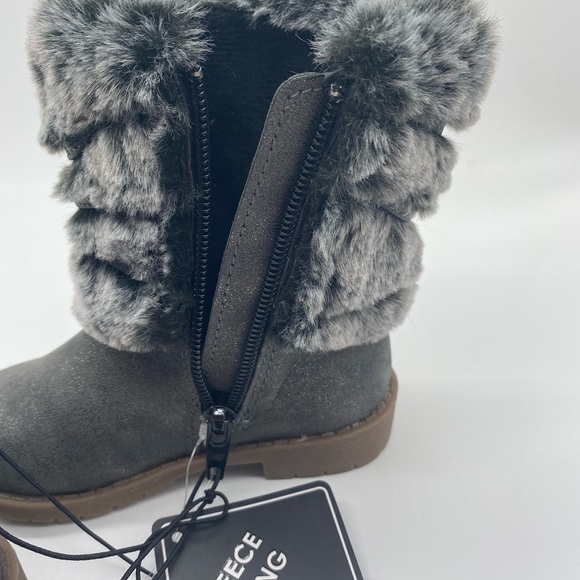 Nicole Miller Faux Fur Trim Boot toddler
boots bow heart stepping stones . - Picture 8 of 11